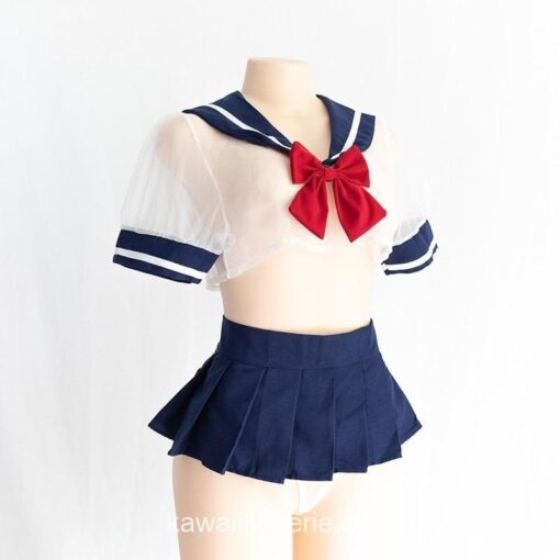 Sailor Strawberry Transparent Underwear Set 4