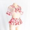 Sailor Strawberry Transparent Underwear Set 5 Sailor Strawberry Transparent Underwear Set 5