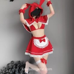 Santa Maid Outfit Lingerie Set 1