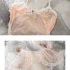 Pink Bunny Maid Transparent Costume 3