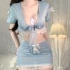 Maid Crop Top Skirt Lingerie Set 2 Maid Crop Top Skirt Lingerie Set 2