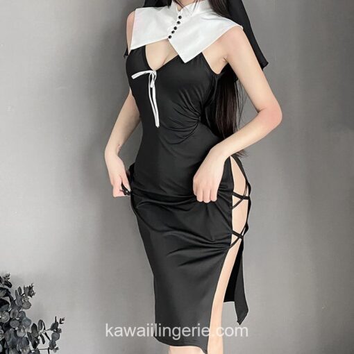 Sexy Nun Cosplay Costume Cosplay Lingerie 5