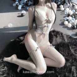 Fishnet Body Stocking Kawaii Lingerie 1