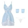 Deep V Maid Dress Kawaii Lingerie 5 Deep V Maid Dress Kawaii Lingerie 5